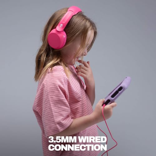 Image of Skullcandy Icon 180 Wired On-Ear Headphones - Crazy Pink