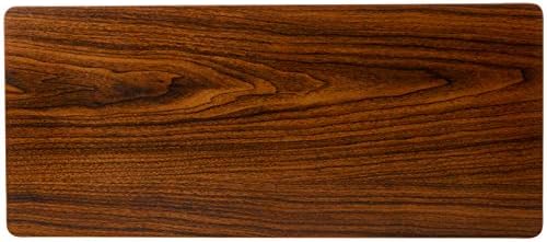 Amazon Basics Wood Monitor Stand, Computer Riser, Walnut