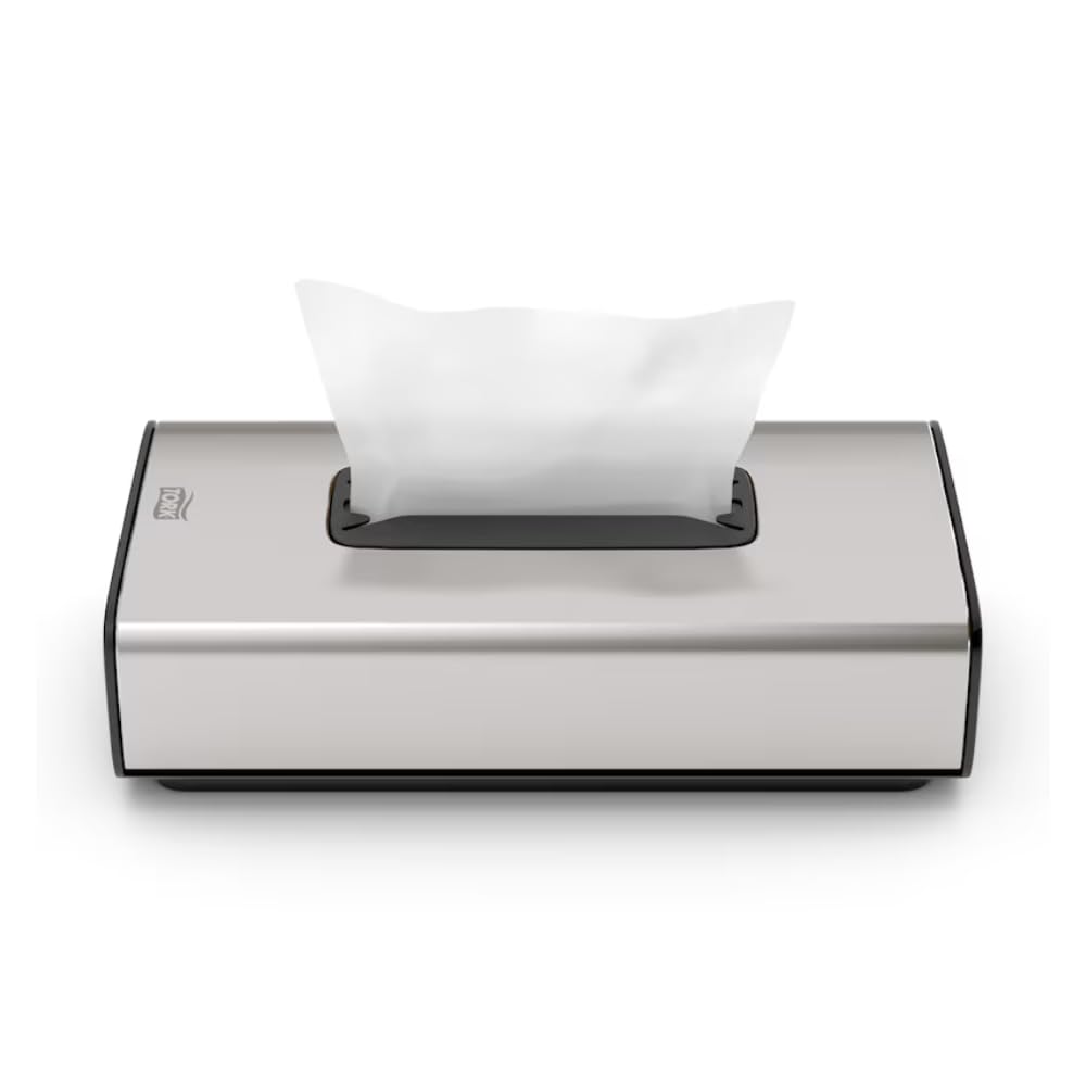 SCA Tork 460013 Lot de 6 distributeurs de mouchoirs en acier inoxydable