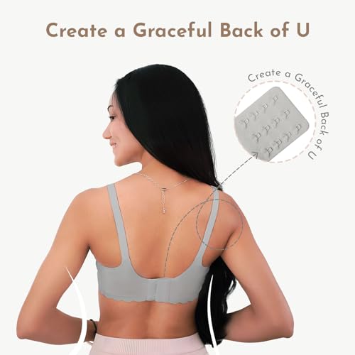 Image of Nursing Bras for Breastfeeding, Seamless Ultra Comfort Maternity Bra, Natural Shape Pregnancy Bras for Women