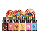 Bonbonöle – Sammlung von Ölen, 6 Stück, für zu Hause der Haut | Spa-Seifenball für Männer...
