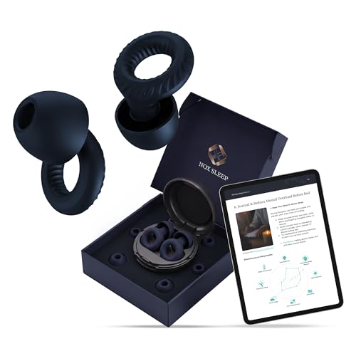Nox Sleep Earplugs for Sleeping - Noise Cancelling Ear Plugs