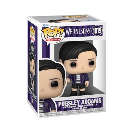Funko Pop! TV: Wednesday - Pugsley - Merlina - Figura de Vinilo Coleccionable - Idea de Regalo - Mercancia Oficial - Juguetes para Niños y Adultos - TV Fans - Muñeco para Coleccionistas y Exposición