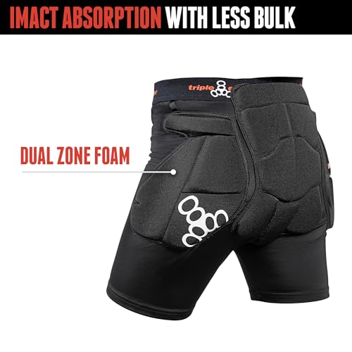 Triple Eight Bumsaver Padded Shorts for Skateboarding, Rollerskating, Roller Derby, Inline Skating, Snowboarding and Skiing by Triple Eight - Image 6