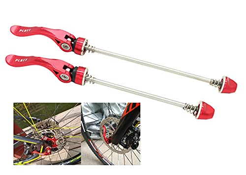 PLATT Bike Ejes de Liberación Rápida para Rueda MTB, Delantera y Trasera, Juego para Bicicletas de Carretera, Montaña y BMX (1 Par) miniatura 2