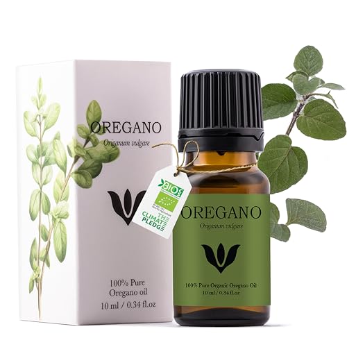 SANICULA Olio Essenziale Origano | 100% Puro e Biologico Origanum vulgare | Distillato a Vapore per Diffusore, Pulizia della Casa e Benessere Naturale | Vegano - 10ml