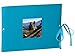 Produktbild Semikolon (351551) Fotoheft Photo Booklet Landscape turquoise (türkis)-Fotoalbum mit 20 cremefarbenem Seiten - Mini Foto-Buch im Format: 19 x 14 cm
