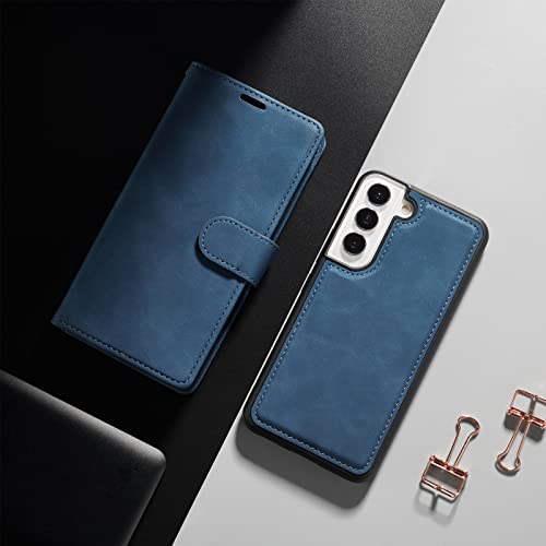 Etui pour Samsung Galaxy S25 Plus portefeuille kickstand bleu - 7