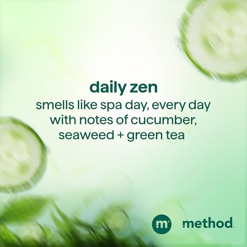 Image of Method Daily Zen Conditioner - Nourishes & Hydrates, Safe for Color-Treated Hair - Sulfate free, Paraben free & Silicone Free - 13.5 oz, Pack of 3