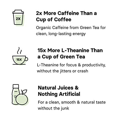 Vista 6 de Proper Wild Cafeína, L Theanine Energy Shots, Variedad Original, 6 Shots