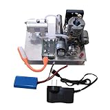Loadr 2-Takt Motor Bausatz, 2.75cc 1 Zylinder Luftgekühlter Engine Kit Motor Modell, Elektro-Methanol-Verbrennungsmotor Modellbau für Teenager and Erwachsener, 17V14GZK6L1227BCIN