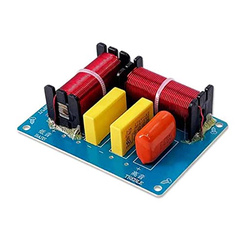 WEAH-228 diviseur de fréquence de Haut-Parleur Audio 2 Voies 180W Carte de Module de Filtre croisé Audio HiFi pour Haut-Parleur Bricolage Basses aiguës
