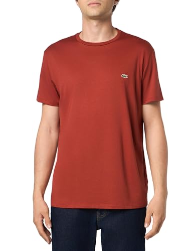 Image of Lacoste Men's Short Sleeve Pima Jersey Crew Neck Tee