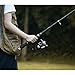 Fishing Pole Combo, 6.9ft 2Pcs Telescopic Rods Set, Collapsible Carbon Fiber Fishing Rod, Spinning Reel Set with Carrier Bag Freshwater Fishing Rod and Reel Combos Kits