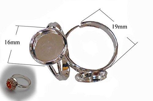 ハンドメイドパーツ資材大量まとめ売り 指輪 タイピン イヤリング など Amazon | エポキシ樹脂粘土 レジン 手作り ハンドメイド素材