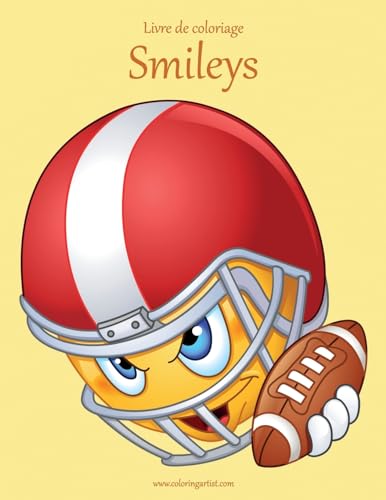 Livre de coloriage Smileys 1, 2 & 3 (French Edition)