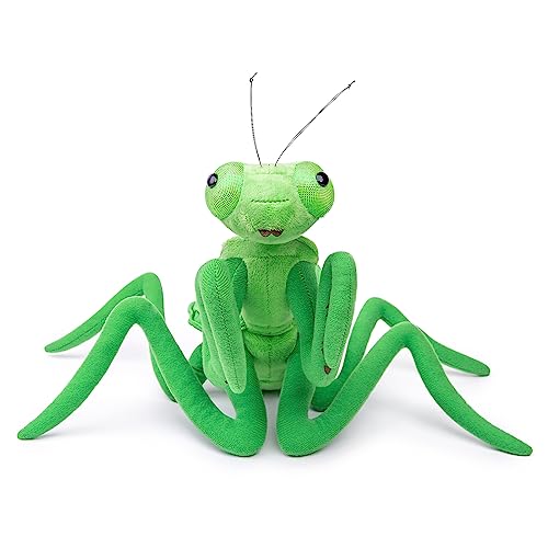 lilizzhoumax Simulation Mantis Plush Toy 33cm/13inch Realistic Stuffed Animal Cute Super Soft Home Decoration Animal Toys Gift for Kids boys girls green - Image 3