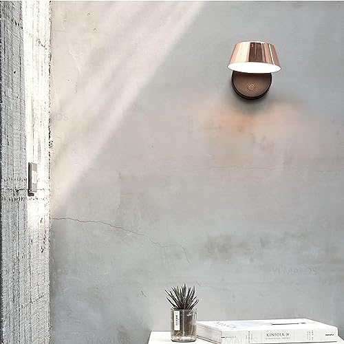 Aplique de pared interior de diseño moderno en hierro con foco de 9W 5