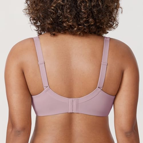 Image of DELIMIRA Women's Balconette Bra Full Coverage Plus Size Tshirt Underwire Back Smoothing Seamless Bras