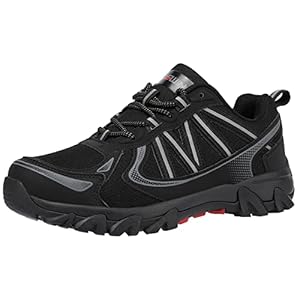 LUSWIN Wandelschoenen Heren Ademend Laagbouw Wandelen Trainers Lichtgewicht Outdoor Trekking Schoenen