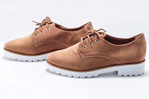 Sapato Bebecê Feminino Oxford Nobuck 1624-123