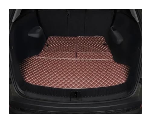 Tapis de coffre en cuir sur mesure pour Skoda Kodiaq 2017-2025