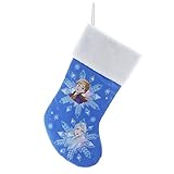 Kurt S. Adler Disney Frozen Elsa and Anna Christmas Stocking 19 Inch DN7206