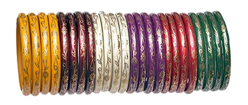 Image of NMII Bangle Set for Women (Multi-Colour)