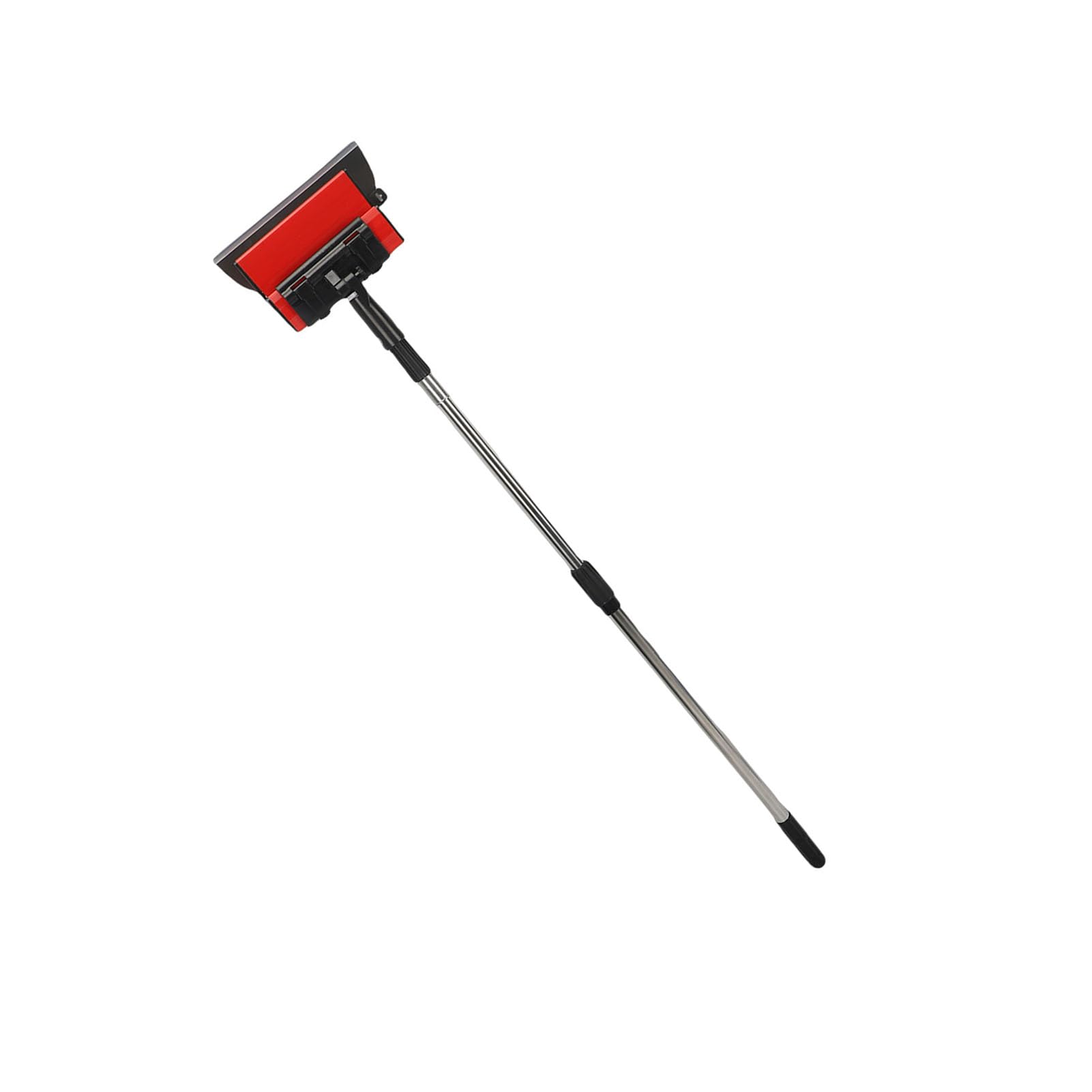 Generic Juego de Espátula Alisadora de Paneles de Yeso de Acero Inoxidable para Acabado de Paredes de Placas de Yeso de 15 Cm a 80 Cm con de Extensión de 80-130 (rojo)