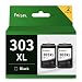 Produktbild Foiset 2 Schwarz Wiederaufbereitete Tintenpatrone 303xl Ersatz für HP 303 XL für Envy Photo 7134 6230 6220 7830 7130 6222 6232 6234 7152 7120 7820 7822 7855 7858 7864 Tango