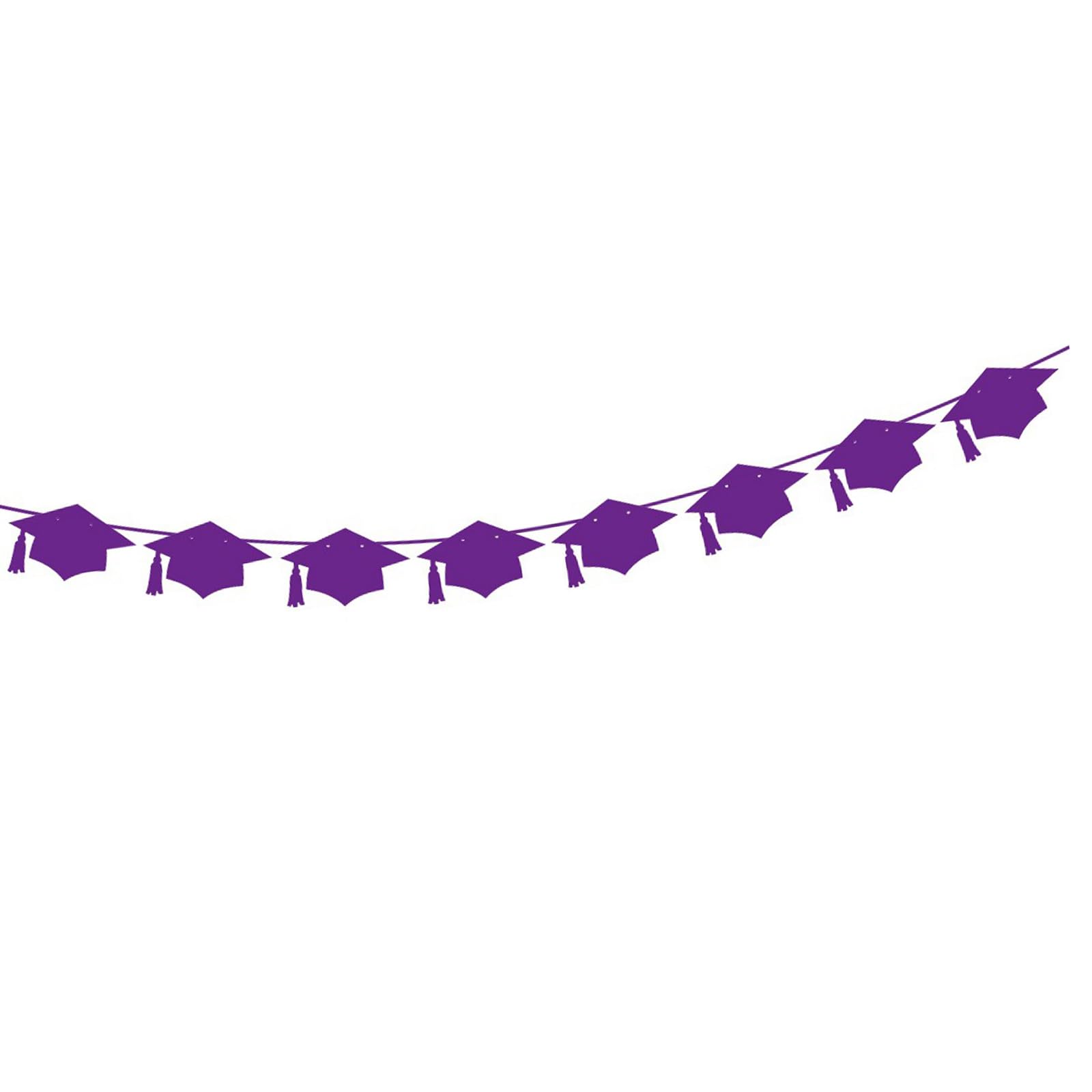CAZSTYK Graduations Party Decorations Set with Hanging Banners Helical Honeys Combs Backdrops Accessory for Festival Celebration Graduation Party Decorations