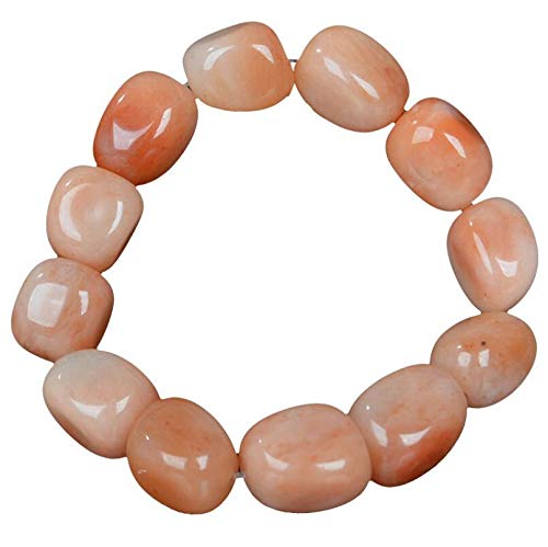Bracelet en jade de soie dorée contre le stress : l'éclat de la pierre naturelle Gobi