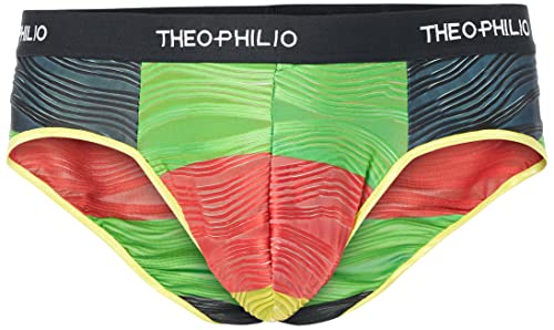 Theophilio, Men's Rasta Printed Speedo, XL