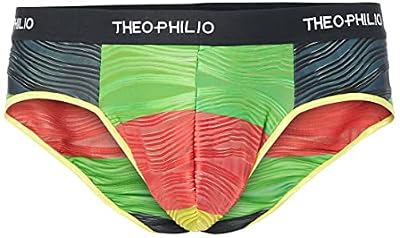 Theophilio, Men's Rasta Printed Speedo, XL