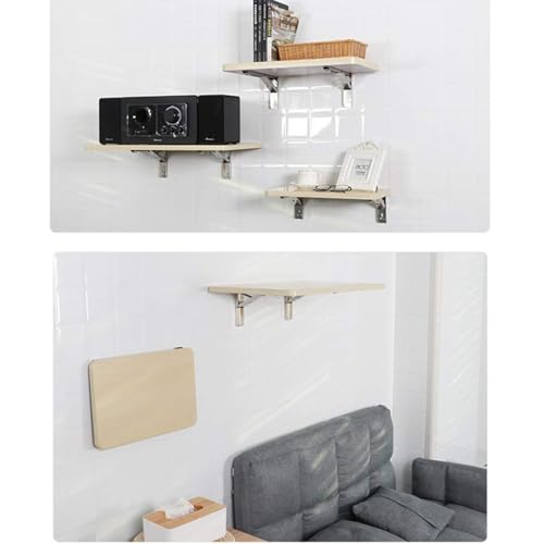 Table à abattant murale pour un bureau d'ordinateur compact - 4