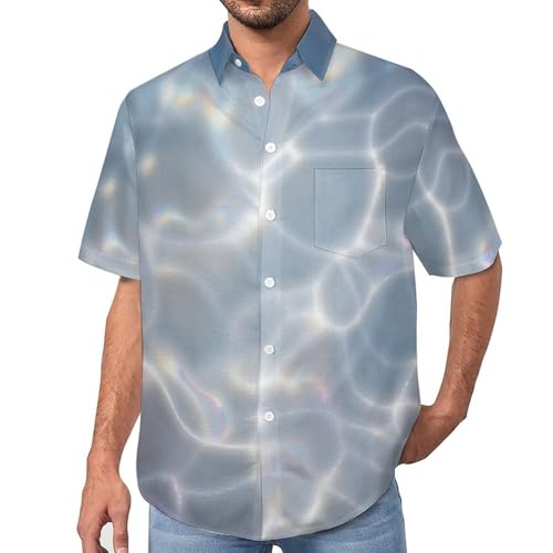 Camisa de vacaciones de verano para hombre con estampado 3D abstracto ideal para playa
