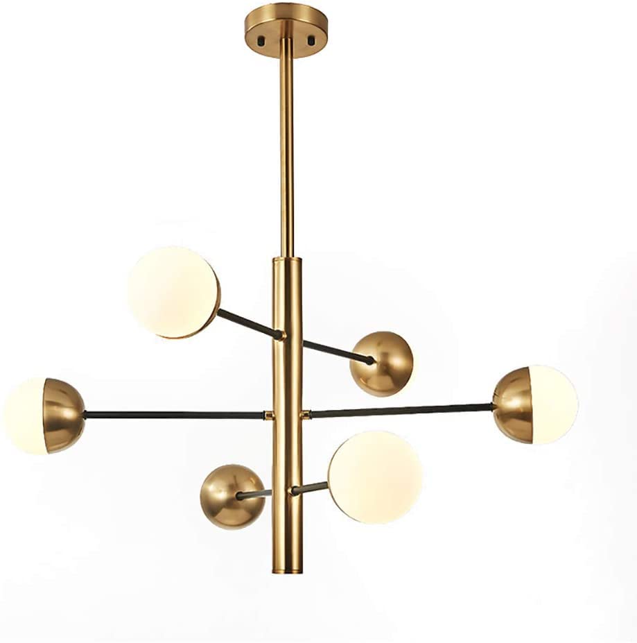 Luminaire suspendu à LED et lampes suspendues design Spoutnik pour salon