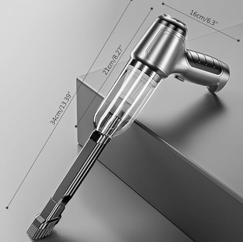Aspirador de Pó, Portátil Soprador 2 em 1 Multifuncional Sem Fio Recarregável USB Ideal Para Limpeza