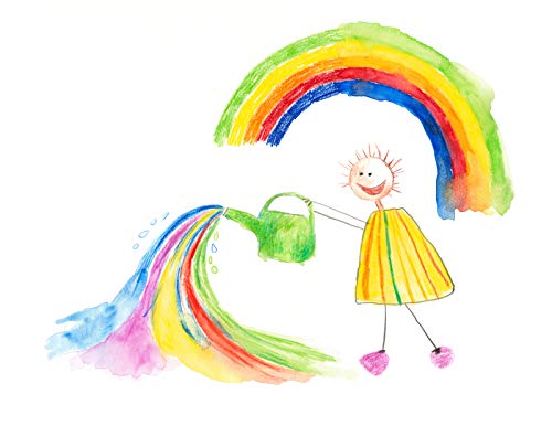 Faber-Castell 112412 Colour Grip Buntstifte für Kinder, 12er-Buntstifte-Set, Malstifte mit Grip und dreieckigem Schaft, wasserlöslichen Pigmenten, leicht auswaschbar und bruchsicher, Schulsachen