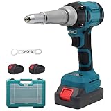 Iriisy Remachadora Batería 21V, para Reparación de Automóviles y Bricolaje