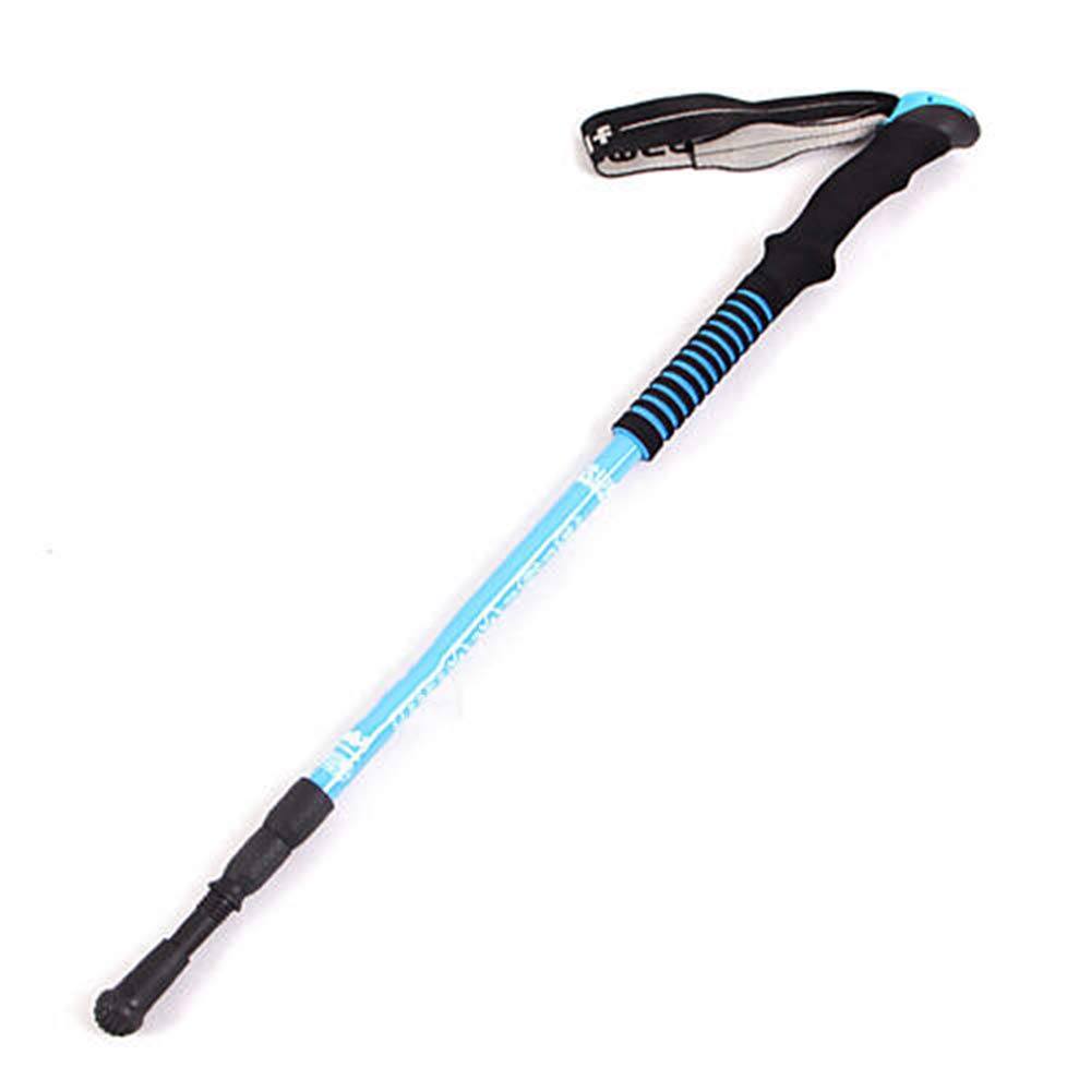 GSP Trekking Pali 3 sezioni Bastoncini da Trekking 135 cm Resistente all'Acqua/Impermeabile Antiscivolo Facile Installazione Carburo Fibra di Carbonio Escursionismo Campeggio