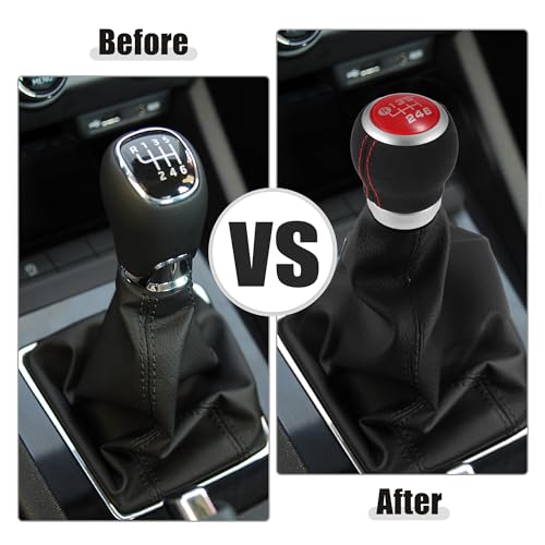 ACROPIX 6 Speed Manual Gear Shift Knob for Subaru Impreza WRX STI 2009-2021 by ACROPIX - Image 2