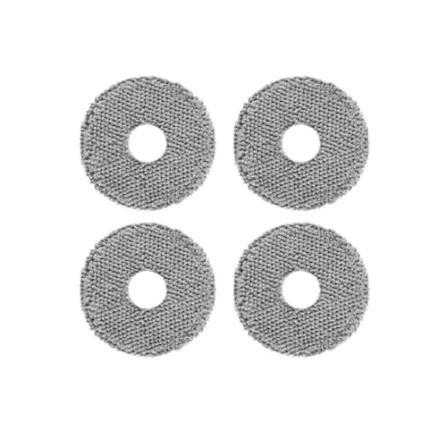 Gaigmmptor Mop Cloth Rag Mop Ping Pad. Compatible for Mijia Omni Roboter X10+ Spare Parts Cleaner, Compatible for Dreame L10/L10s Pro Ultra S10/S10 Pro Accesories.(As Shown 4pcs)