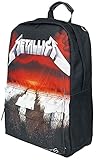 Band-Merch, Bands Metallica Master of Puppets Unisex Rucksack schwarz 100% Polyester Band-Merch, Bands
