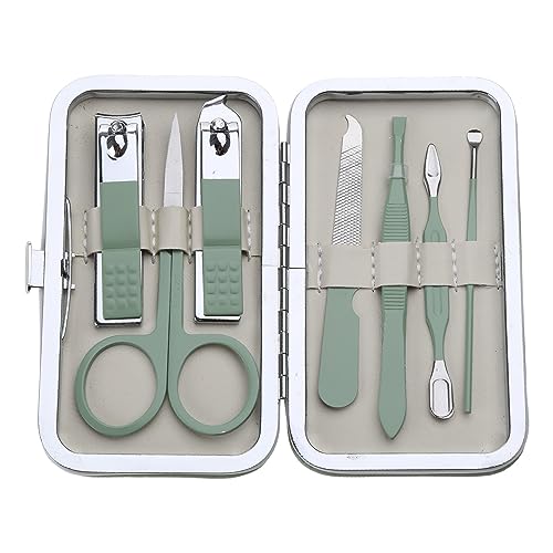 Juego de manicura unisex para pedicura, kit de aseo profesional, herramientas de cuidado con viajes de lujo
