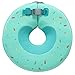 Más seguro bebé natación anillo no inflable recién nacido Natación entrenador con doble hebilla de seguridad accesorios de natación para bebé 0-6 meses verde M