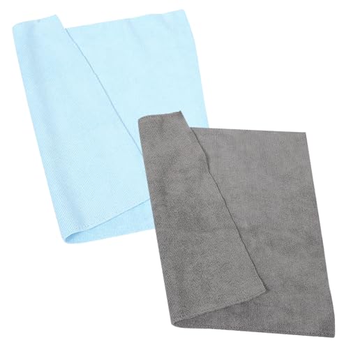 HEALLILY 2 Piezas Toalla De Lavado De Autos Paño De Limpieza De Coche Toallas Super Absorbentes para Coche Paños De Limpieza para Casa Lavables Limpieza De Autos Fibra Extrafina