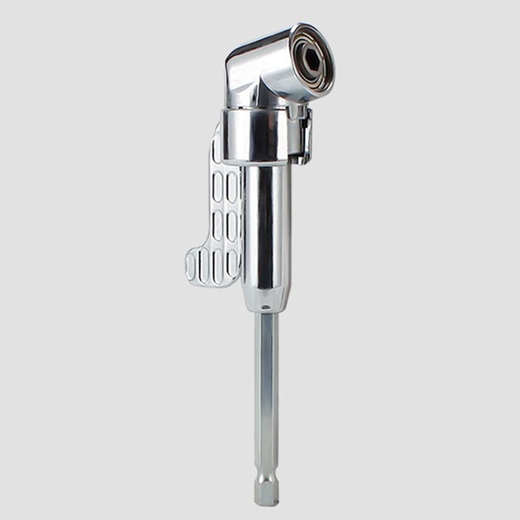 1PCS Drill, Batch Head Corner Tool, L-Shaped Corner 105 Degree Universal Screwdriver Turning Tool, Electric Batch Drill Right Angle Screwdriver Head(A)