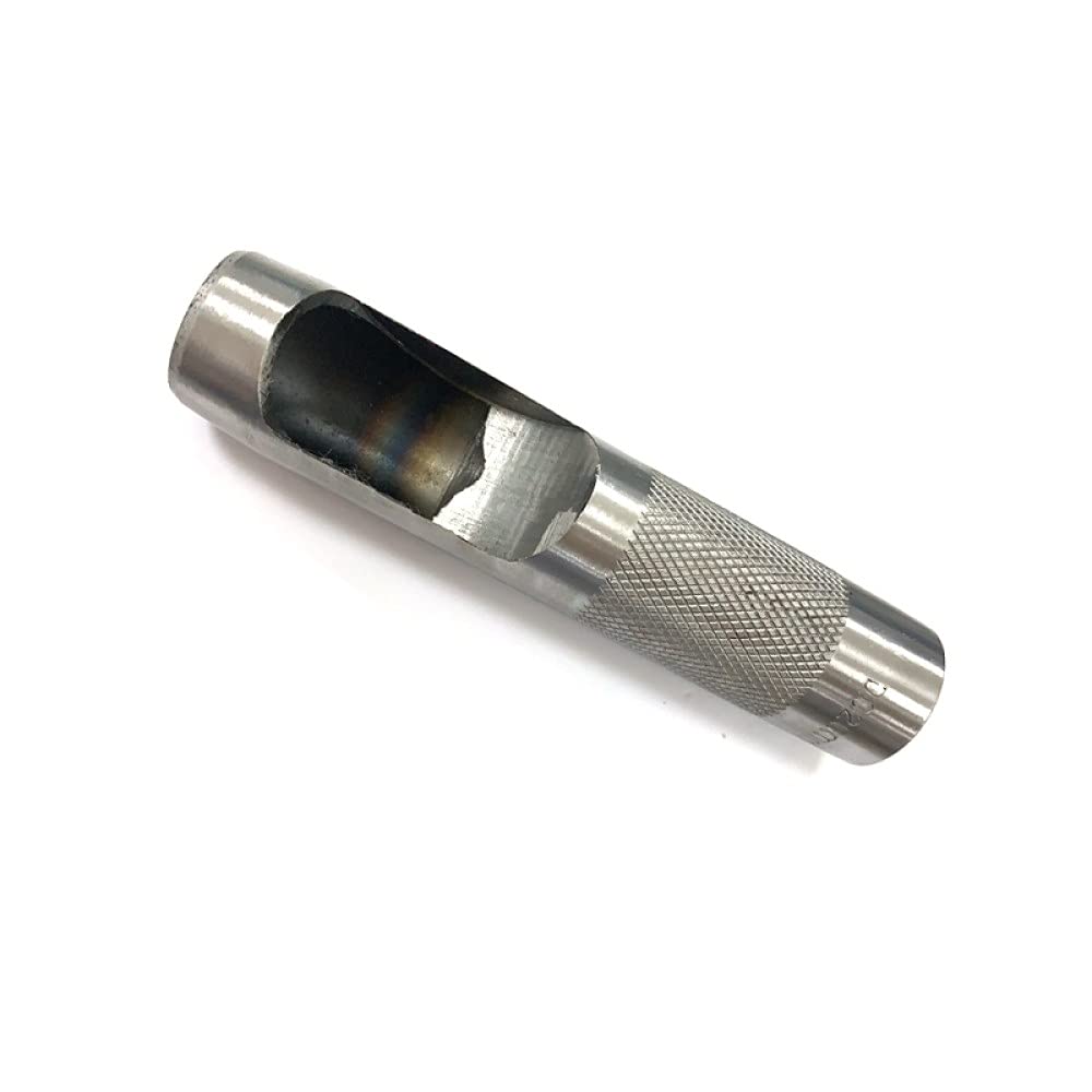 1 Uds, 1 mm-20 mm, perforadora de cuero, perforadora de cuero, juego de perforaciones redondas, herramientas de cuero, perforadora para cinturón de cuero, 20 mm