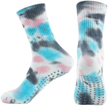 OIXEYA 1 Pare Calcetines Pilates Mujer Antideslizantes Calcetines...